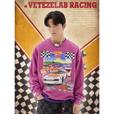 クラシックレーシングスウェットシャツ / Classic Racing Sweatshirt (4 color)