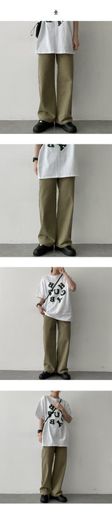マチコットンワイドパンツ / Machi Cotton Wide Pants