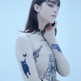 ナンウィズガンタトゥートップ/0 3 nun with guns tatto top