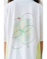 COLOR BLOCK V-NECK T-SHIRT
