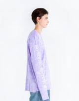 タイダイ 長袖Tシャツ パープル /tiedye long sleeve purple (4437310177398)