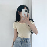 レーヨンブレンドショートスリーブTシャツ