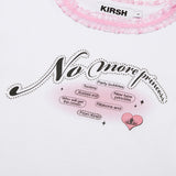 チェリーホットフィックスレースクロップTシャツ / CHERRY HOTFIX LACE CROP T-SHIRT [WHITE]