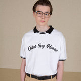 オールドアイビー・クラシックカラーハーフTシャツ/Old Ivy Classic Collar Half T-shirt (3color)