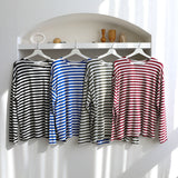 オーサムシルケットボーダーT シャツ/Awesome Silkete Border T Shirt (4color) (6691788161142)