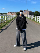 カバーツートンルーズフィットフーディ―/COVER TWO TONE LOOSEFIT HOODY
