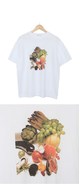 ベジテーブルショートスリーブTシャツ / Veggie-table Short-Sleeved T-Shirt