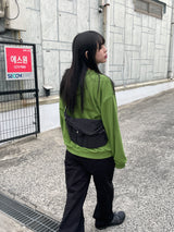 ジップポケットファニーバッグ