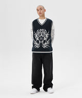 ECLIPSE TRIBAL KNIT VEST