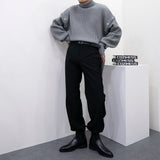 スリーブディタチャブウォーマータートルネックニット / SI Sleeve Detachable Warmer Turtleneck Knitwear (2 colors)