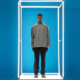 フラスクスティッチスウェットシャツ / FLASK STITCH SWEATSHIRT (4442532675702)