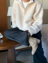 fleece pullover