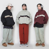 ミッドカラーパイピングジップアップ / Mid Colour Piping Zip-Up