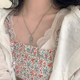 Ma rose necklace (6664231354486)