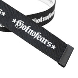 LOGO JACQUARD CANVAS WEBBING BELT