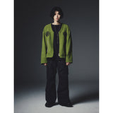 カーターダイアゴナルジップパラシュートパンツ / CARTER DIAGONAL ZIP PARASHUTE PANTS_BK