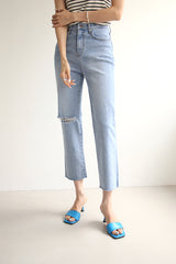 ザチャーリージーンズ / THE CHARLIE JEANS / WIDE STRAIGHT DENIM PANTS
