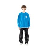 ラウンドグラフィティスウェットシャツ / ROUND GRAFFITI SWEAT SHIRTS MSHCR001-SK
