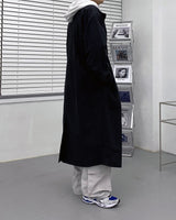 ハイネックカラーコート/SK High-Neck Collar Coat (3 colors)
