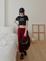 ロベット クロップ Tシャツ / Lovett Crop T-shirt (4color)