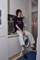 Logo pant ( CREAM / GREEN ) (6594954395766)