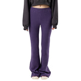 ニットスリムブーツカットパンツ / KNITTED SLIM BOOTSCUT PANTS