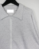 バルキー カラー ジップアップ / Bulky color zip-up (3color)