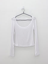 ベースディープUネックTシャツ/Basez Deep U Neck T-shirt (4color)