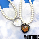 ビッグハートネックレス / BIG HEART NECKLACE (2COLOR) / THE BOYZ 착용