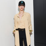 LUIS SCARF BLOUSE, BUTTER (6633606316150)