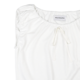 RIBBON SHIRRING TOP