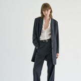 クラシックロングジャケット / CLASSIC LONG JACKET, NAVY