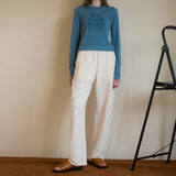 トロピカルバンディングパンツ / TROPICAL BANDING PANTS_CREAM