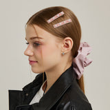 Metal Big Scrunchie _ Pink