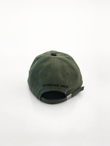 two tone vintage washing ball cap (Khaki/Charcoal)