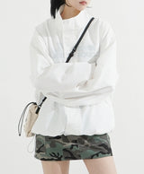 Gorpcore High-neck String Windbreaker
