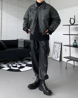 レザーボンディングジャンパー/PS Chief Leather Bonding Jumper (3 colors)