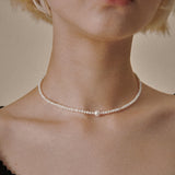 Point Freshwater Pearl Necklace A