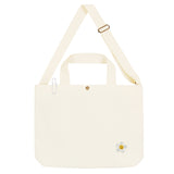 フラワードット刺繍ツーウェイエコバッグ/[UNISEX] Flower Dotted Embroidery Two-Way Eco Bag
