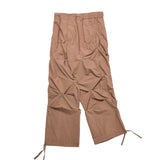 クリースナイロンバンディングパンツ / CREASE NYLON BANDING PANTS_INDIE PINK