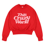 TCWクロップスウェットシャツ / TCW crop sweatshirt (4582491127926)