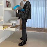 ハウンドチェックツイードジャケット/[Unisex] Hound Check Tweed Jacket (3 colors)