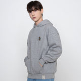 デイジーブーケベア刺繡フーディー/Daisy Bouquet Bear Embroidered Hoodie