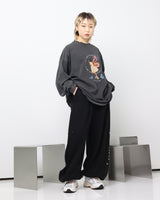 オーバーフィットバタフライピグメントロングスリーブ / Overfit Butterfly Pigment Long Sleeve
