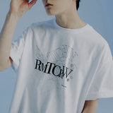 ウェーブロゴTシャツ/WAVE LOGO TEE SHIRT_WHITE