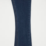 ハイウェストセミブーツカットスパンデックスデニムパンツ/HIGH WAIST SEMI BOOTSCUT SPANDEX DENIM PANTS [6861]