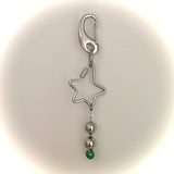 スター2ボールキーリング タイプA/star two ball keyring type A
