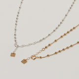 シルバーボールチェーンアンクレット(スペアチェーン)/SILVER BALL CHAIN ANKLET (925 silver / spare chain)