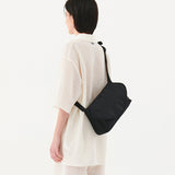 シェルクロスボディバッグ (BLACK)