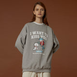 I WANT TO KISS YOU Sweatshirts (4607209537654)